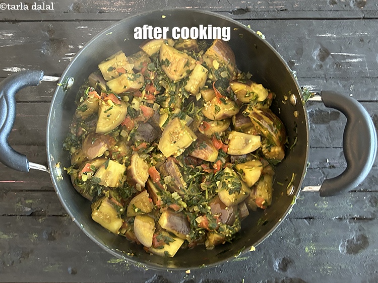 Step 30 – After cooking.