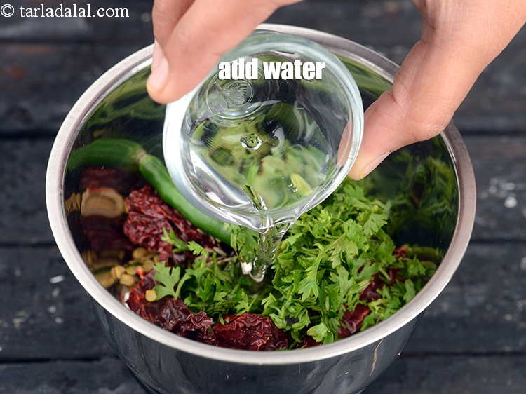 Step 30 – Add 3 tbsp of water.