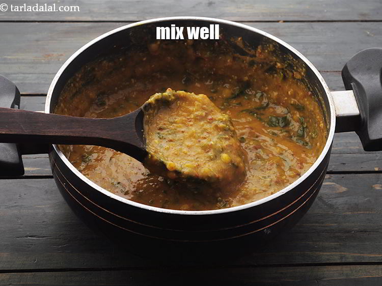 Step 43 – Mix well. Dal is ready.