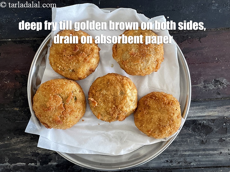 Step 43 – <meta charset="UTF-8" /> Deep fry till golden brown on both sides, drain on absorbent paper.