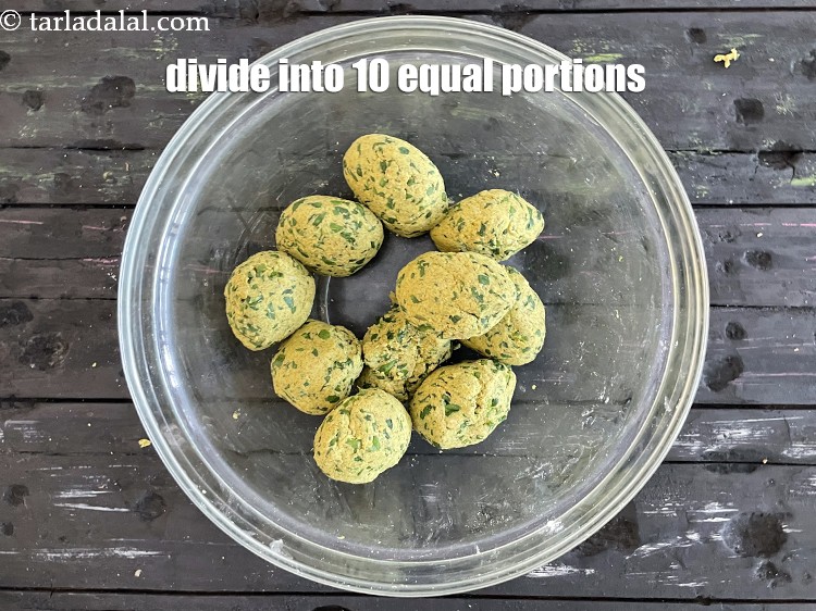 Step 37 – <meta charset="UTF-8" />Divide the dough into 10 equal portions.