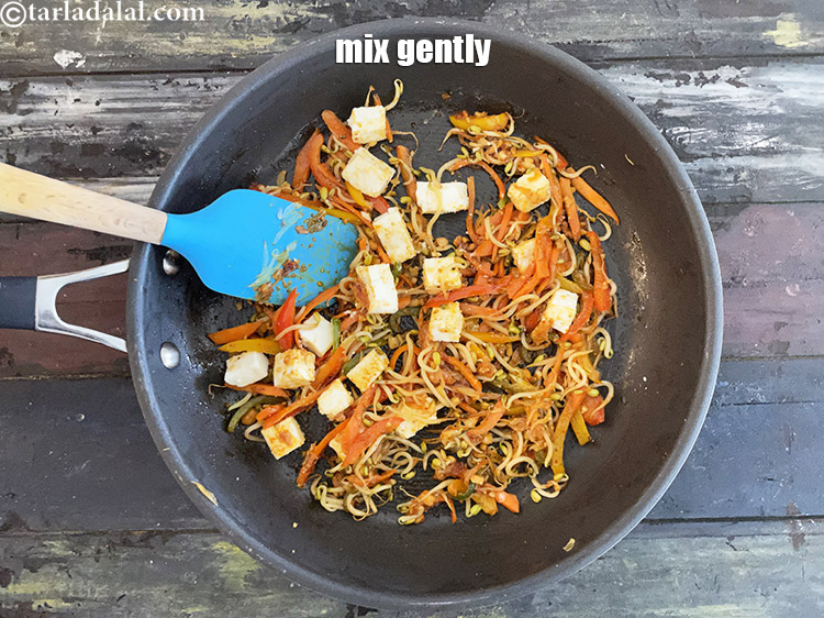 Step 30 – Mix gently.