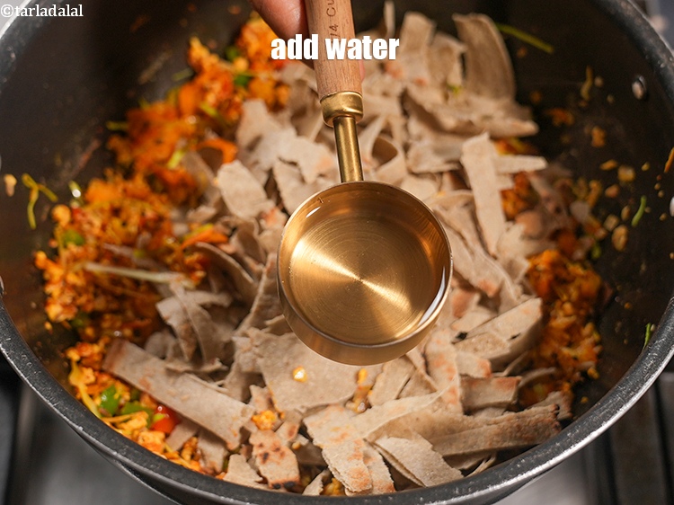 Step 30 – Add 1/4 cup of water.
