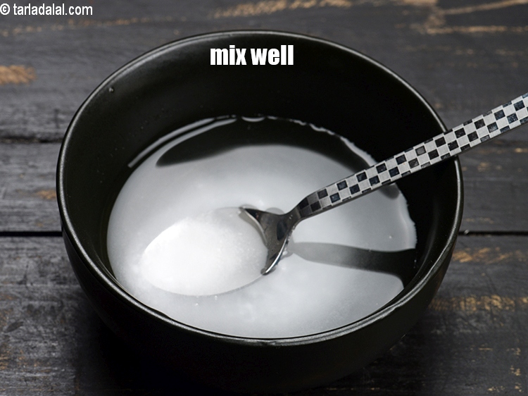 Step 35 – Mix well and keep aside.