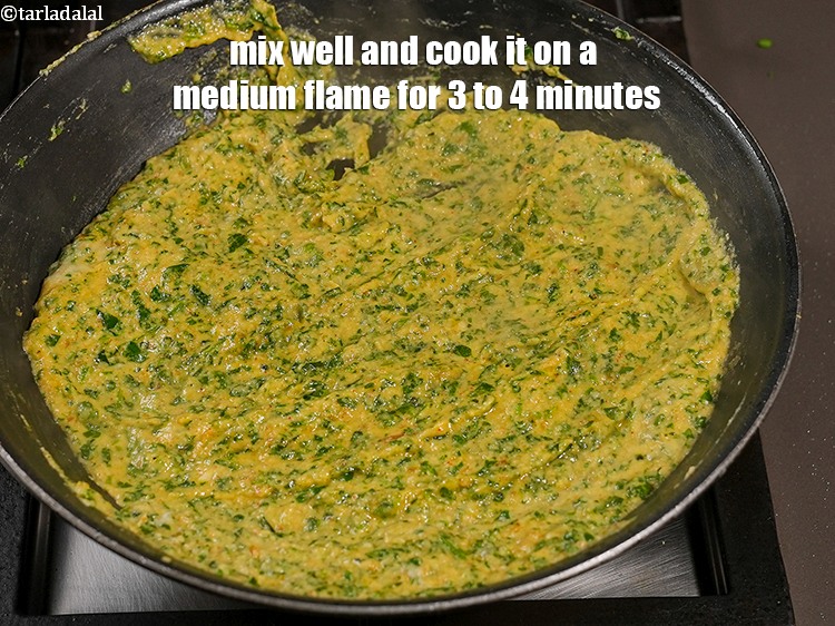 Step 30 – Mix well and cook it on a medium flame for 3 to 4 minutes, while …