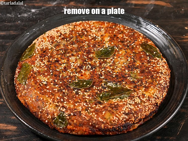 Step 29 – Remove on a plate.