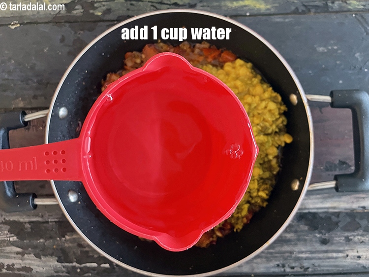 Step 30 – Add 1 cup water.