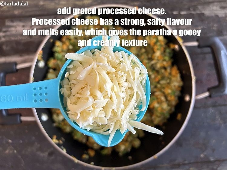 Step 53 – Add 1/2 cup&nbsp;<a href="glossary-grated-processed-cheese-868i">grated processed cheese</a>.&nbsp;Processed cheese has a strong, salty flavor that complements the …