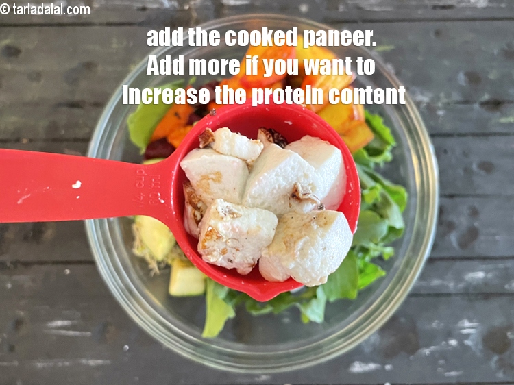 Step 31 – Add the cooked paneer. Cottage cheese ( paneer ) is rich in protein. Add more …