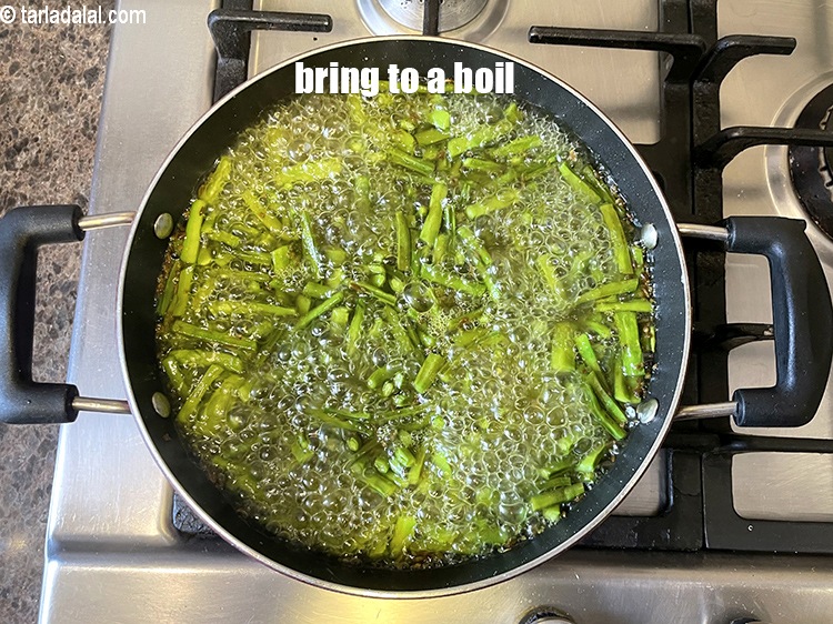 Step 30 – Bring to a <strong>boil</strong>.