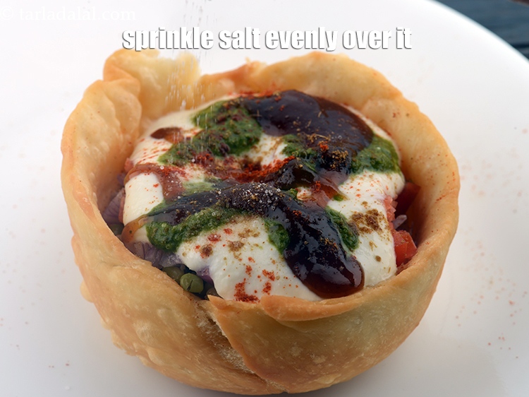 Step 32 – Sprinkle salt evenly over it.&nbsp;