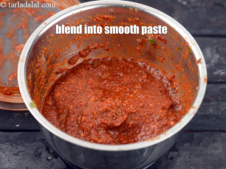 Step 31 – Blend it into a smooth paste.