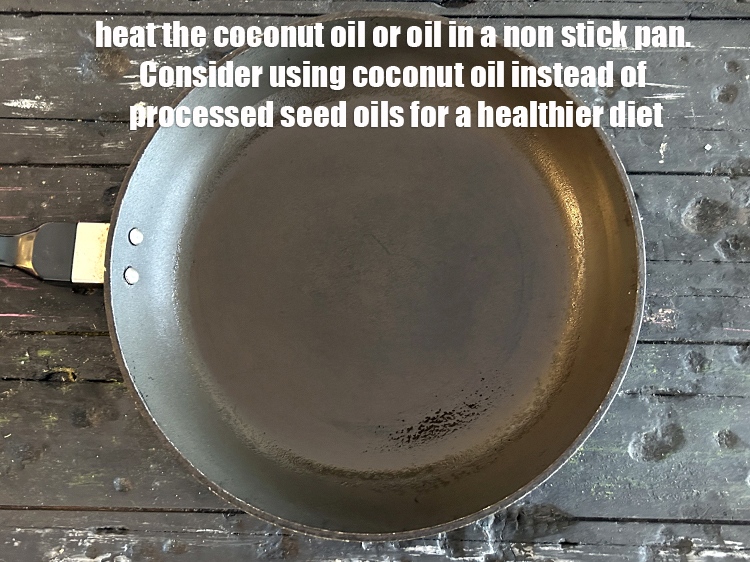 स्टेप 31 – तड़के के लिए एक नॉन-स्टिक पैन में 2 टी-स्पूननारियल <a …