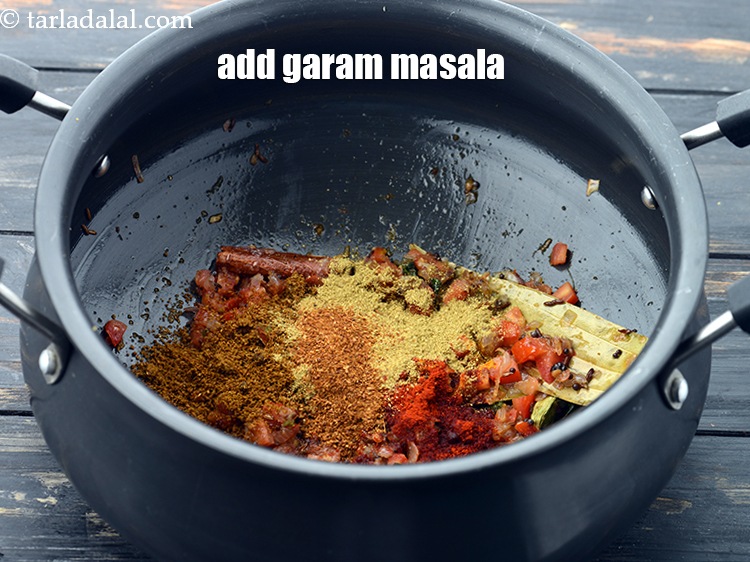 Step 31 – Add 1/2 tsp&nbsp;<a href="https://www.tarladalal.com/glossary-garam-masala-296i">garam masala</a>.&nbsp;