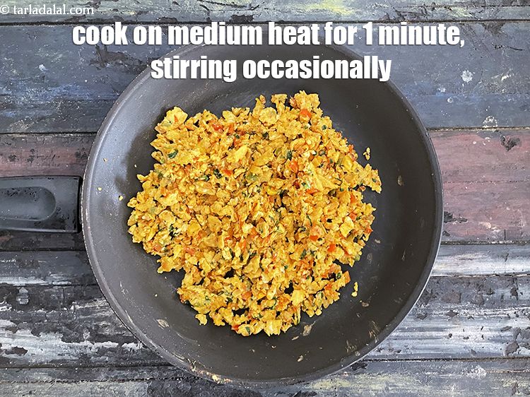 Step 31 – Cook on a medium flame for 1 minute, while stirring occasionally.