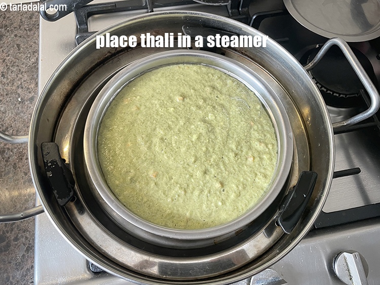Step 30 – Place in a steamer.