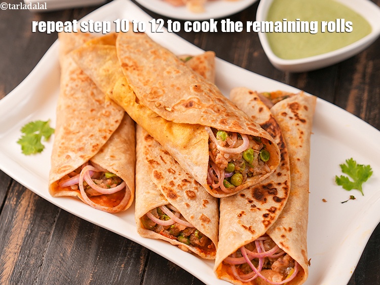 Step 33 – Repeat step 10 to 12 to cook the remaining rolls.