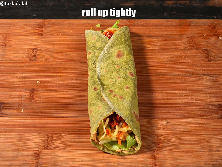 Step 33 – Roll it up tightly.