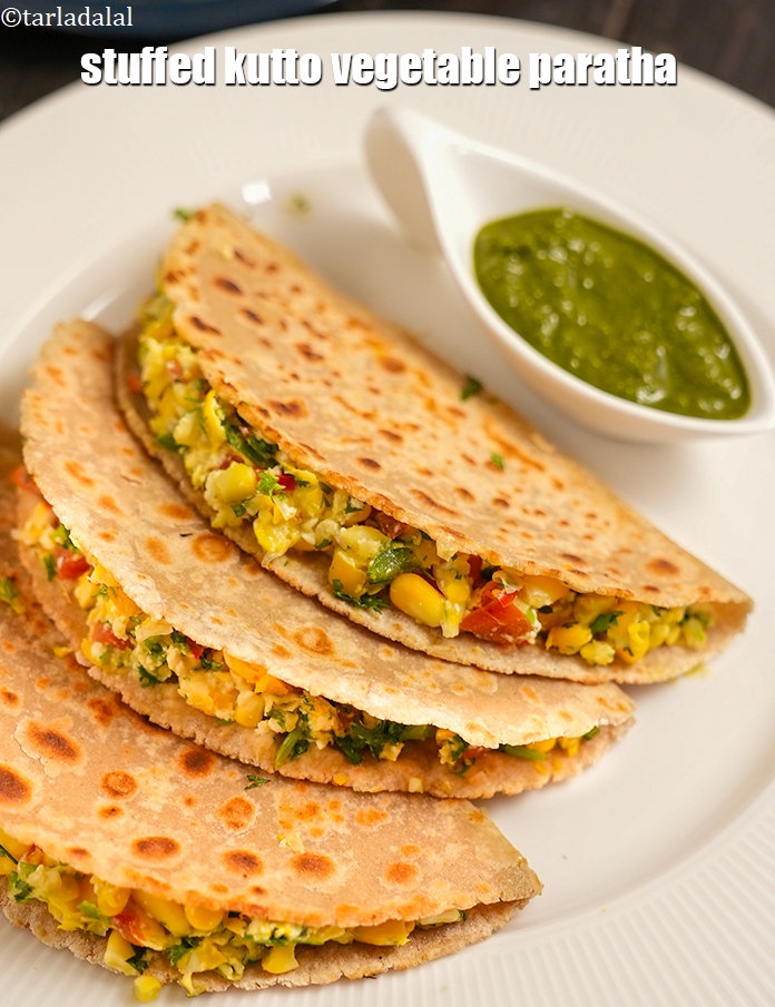 स्टेप 34 – <strong>कुट्टू पनीर पराठा रेसिपी&nbsp;|&nbsp;भरवां कुट्टो वेजिटेबल पराठा&nbsp;|&nbsp;स्वस्थ कुट्टू स्वीट कॉर्न …