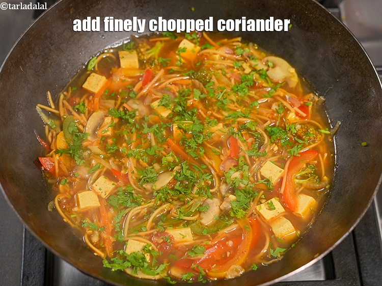 Step 34 – Add 2 tbsp finely <a href="https://www.tarladalal.com/glossary-chopped-coriander-783i">chopped coriander (dhania)</a>.