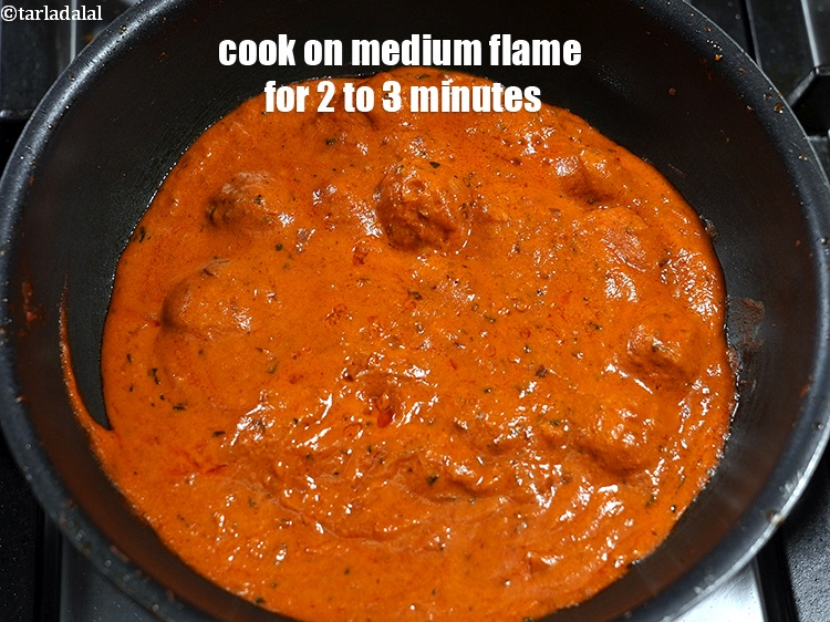 Step 31 – Cook on medium flame for 2 to 3 minutes.