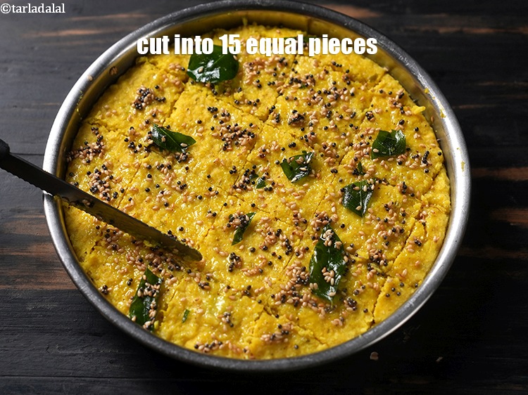 Step 31 – Cut into 15 equal pieces using a sharp knife.