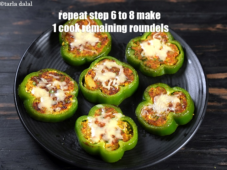 Step 31 – Repeat step 6 to 8 make 1 cook remaining roundels.