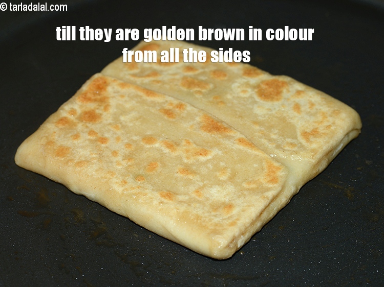 Step 33 – Till they are golden brown in colour from all the sides.