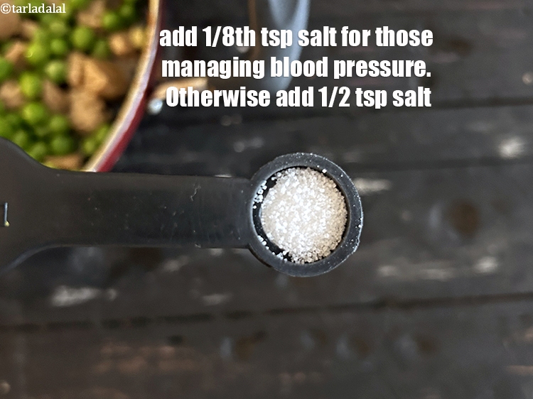 Step 37 – Add&nbsp;<meta charset="UTF-8" />1/8 tsp&nbsp;<a href="glossary-salt-namak-table-salt-418i">salt</a>.&nbsp;This recipe is a good choice for people who are managing …