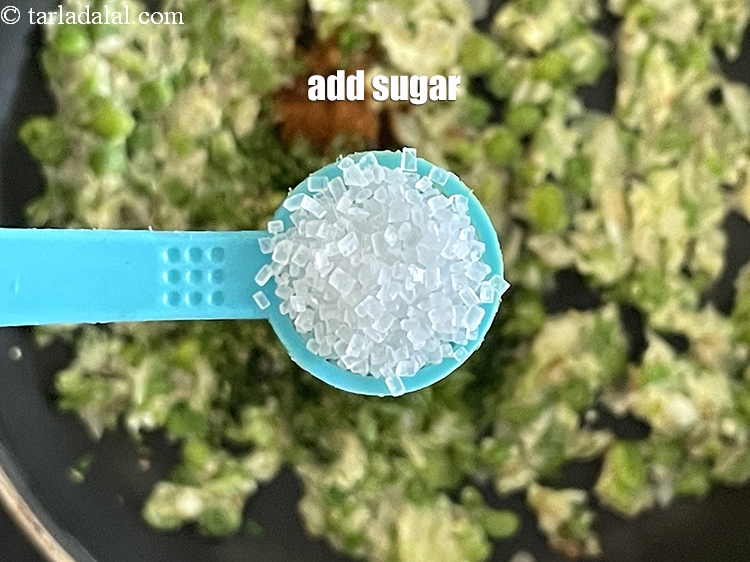 Step 31 – Add&nbsp;<meta charset="UTF-8" />1/2 tsp&nbsp;<a href="glossary-sugar-chini-shakkar-278i">sugar</a>.