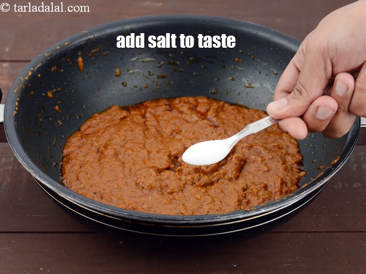 Step 32 – Add salt to taste.