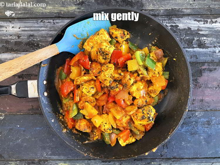 Step 31 – Mix gently.