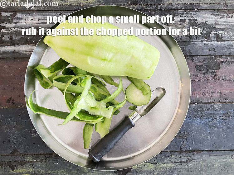 Step 4 – <meta charset="UTF-8" />Wash it and peel. You can use a grater or knife. Note that …