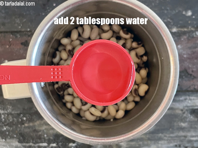 Step 10 – Add&nbsp;2 tbsp of water.