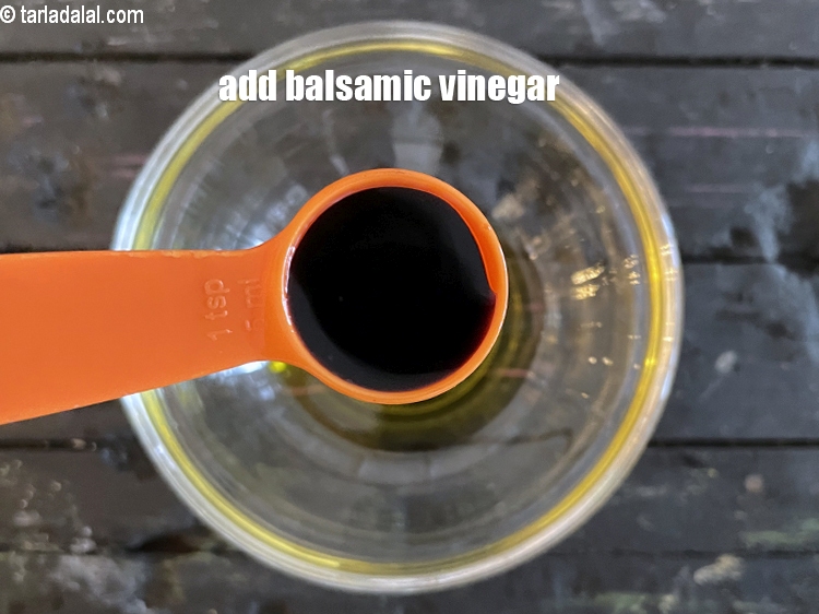 Step 8 – Add&nbsp;<meta charset="UTF-8" />1 tsp&nbsp;<a href="glossary-balsamic-vinegar-1197i">balsamic vinegar</a>.