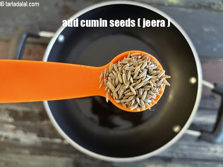 Step 14 – Add&nbsp;<meta charset="UTF-8" />1 tsp&nbsp;<a href="glossary-cumin-seeds-jeera-zeera-381i">cumin seeds (jeera)</a>.