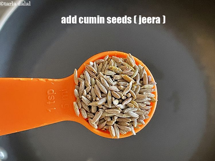 Step 9 – Add&nbsp;<meta charset="UTF-8" />1 tsp&nbsp;<a href="glossary-cumin-seeds-jeera-zeera-381i">cumin seeds (jeera)</a>.