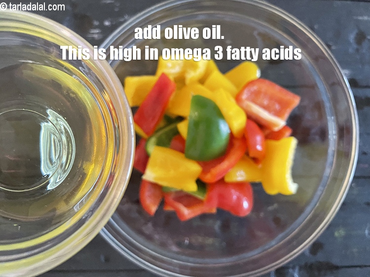 Step 5 – Add&nbsp;<meta charset="UTF-8" />2 tsp&nbsp;<a href="glossary-olive-oil-451i">olive oil</a>.