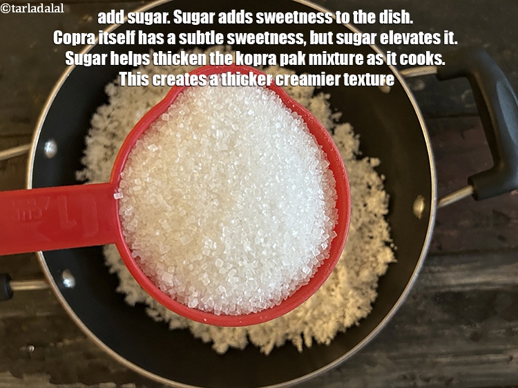 Step 9 – Add <meta charset="UTF-8" />1 cup&nbsp;<a href="glossary-sugar-chini-shakkar-278i">sugar</a>. Sugar adds sweetness to the dish, which is a …