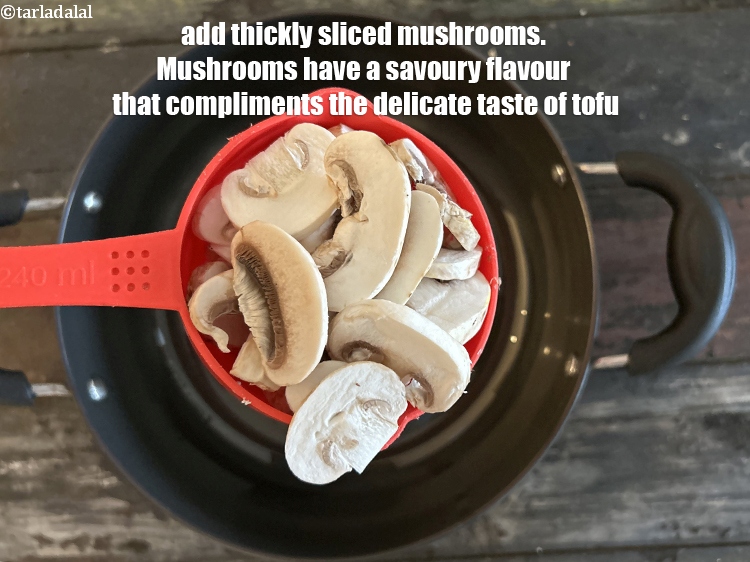 Step 11 – Add&nbsp;<meta charset="UTF-8" />1/2 cup&nbsp;<a href="glossary-sliced-mushrooms-747i">sliced mushrooms (khumbh)</a>.&nbsp;<meta charset="UTF-8" />Mushrooms have a unique and savory flavor …