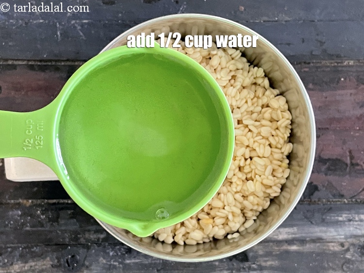 Step 9 – Add&nbsp;<meta charset="UTF-8" />&frac12; cup of water.