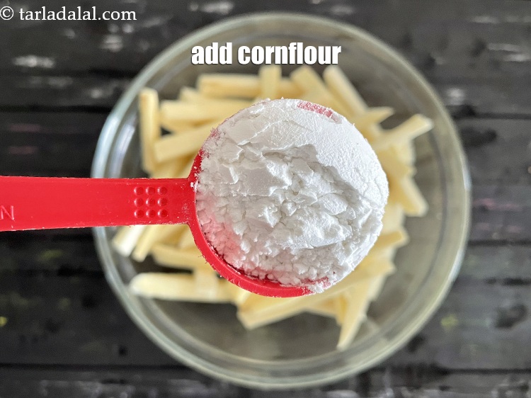 Step 11 – Add 1 tablespoon cornflour.&nbsp;
