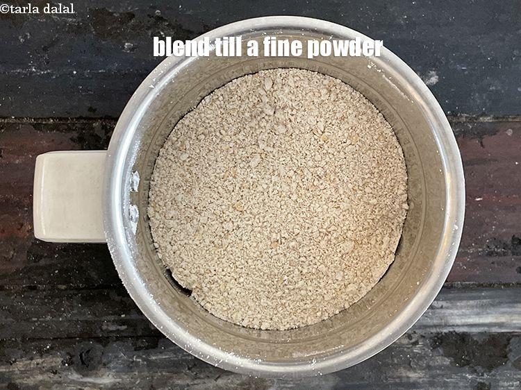 Step 4 – Blend till fine powder.&nbsp;