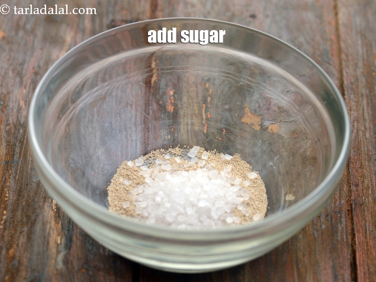 Step 2 – Add the sugar. Instead of sugar, you can use honey or maple syrup to activate …