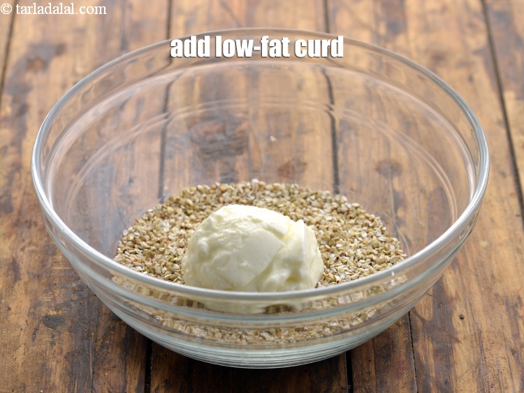 Step 3 – Add low-fat curd. Read this recipe of&nbsp;with detailed step by step photos to make some …
