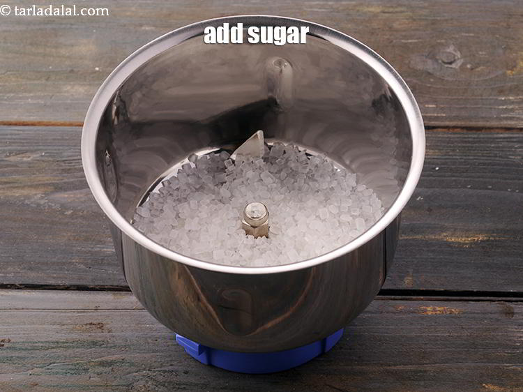 Step 6 – Add sugar in it.