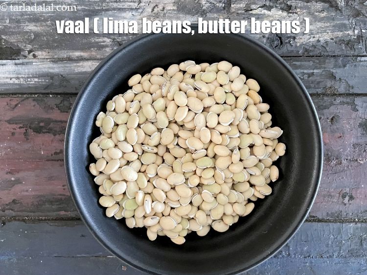 Step 2 – What is s<strong>prouted vaal, lima beans </strong>made of?&nbsp;<strong>Sprouts val beans&nbsp;</strong>is made of&nbsp;1 1/2 cups&nbsp;<a href="https://www.tarladalal.com/glossary-vaal-field-beans-butter-beans-199i">vaal …