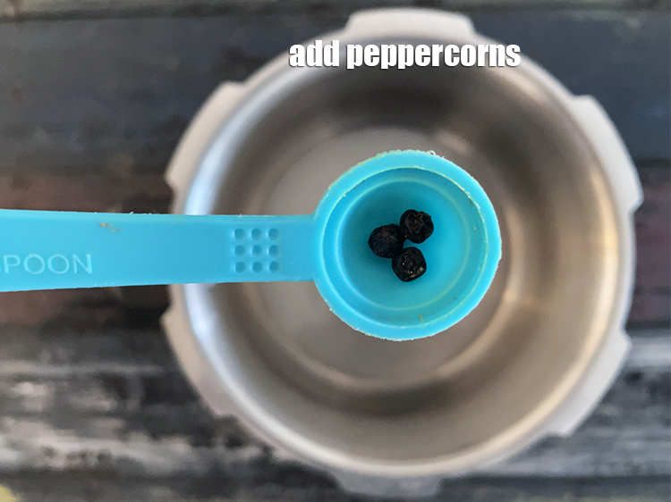 Step 20 – Add&nbsp;<meta charset="UTF-8" />2 to 3&nbsp;<a href="glossary-peppercorns-584i">peppercorns (kalimirch)</a>.