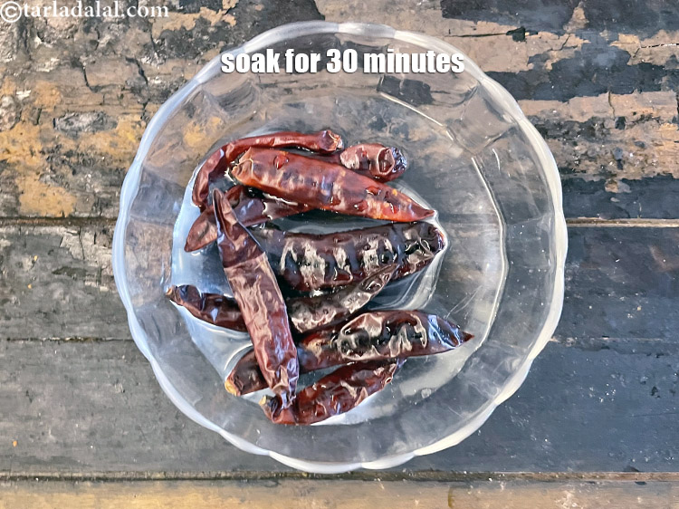 Step 22 – Soak in water for 30 minutes.