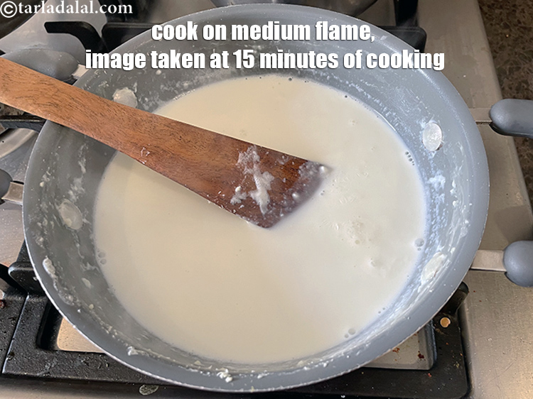 Step 5 – Cook on a medium flame for 20 to 25 minutes, while stirring occasionally or till …
